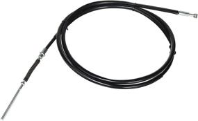 img 1 attached to 🔧 Motion Pro 02-0355 High-Performance Rear Hand Brake Cable in Black Vinyl