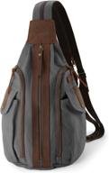 schedwit crossbody backpack shoulder rucksack logo