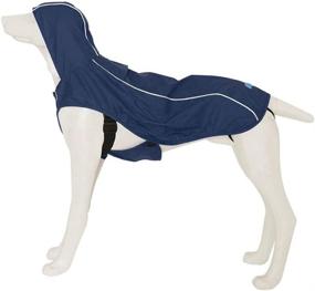 img 2 attached to PETSWORLD Harness Raincoat Waterproof Reflective