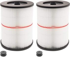 img 4 attached to 🔍 Craftsman 17816 2 Pack Cartridge Filter: Ideal Replacement for 5/6/8/12/16/32 Gallon & Larger Vacuum Cleaner - Wet/Dry Air Filter