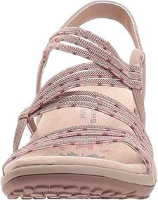 img 3 attached to Skechers Womens Slim Stretch Appeal Z Gore Slingback Women's Shoes for Athletic