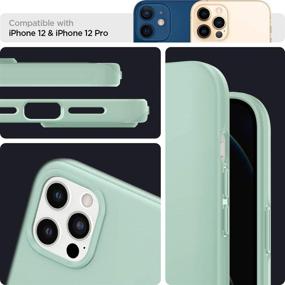 img 2 attached to Spigen Thin Fit Designed For IPhone 12 / IPhone 12 Pro Case (2020) - Mint