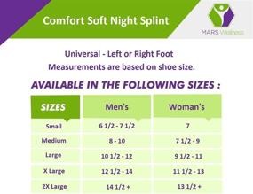 img 3 attached to 🩺 Ultimate Relief: Comfort Soft Plantar Fasciitis Night Splint - Large