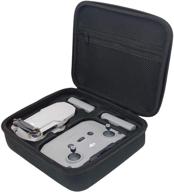 dji mini 2 carrying case - protective hard shell travel drone bag for dji mini 2 drone, remote controller, battery, and accessories logo