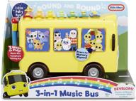 🎵 little baby bum music bus 3-in-1: songs, xylophone, and push vehicle logo