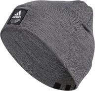 adidas amplifier beanie black white logo