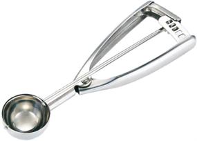 img 4 attached to Fayomir Small Stainless Steel Cookie Scoop - 1 Tablespoon/ 3 Teaspoons/ 15ml - Ideal for Ice Cream, Baking, Cupcakes, and Melon Balls