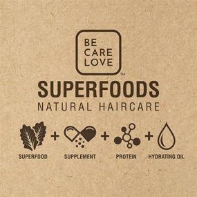 img 1 attached to 🌿 Revitalize Your Hair with Be Care Love SuperFoods Shampoo & Conditioner Duo Packs - Now available in Liters!