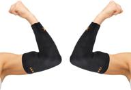 🏋️ thx4copper elbow compression sleeve(1 pair) - 1copper infused support – guaranteed recovery copper elbow brace - ideal for workouts, sports, golf, tennis elbow, arthritis, tendonitis - large логотип