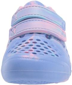 img 3 attached to Skechers Girls' Cali Gear Water Shoe, Lavender/Pink, Size 6 (Little Kid)