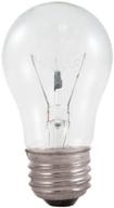 bulbrite 40 watt a15 incandescent light bulb with clear finish - medium screw base (e26) logo