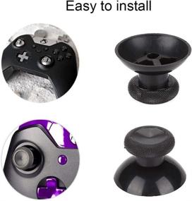 img 3 attached to Replacement Parts Repair Full Set ABXY Dpad Triggers Buttons Kits Controller Mod L1 R1 L2 R2 For Xbox One Elite XboxOne Elite (Purple)