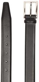 img 3 attached to Trafalgar Broderick Cortina Leather Burgundy Men's Belts: Finest Accessories for a Stylish Look