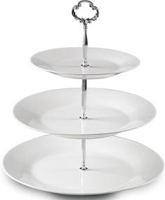 img 4 attached to Effortlessly Elegant: Klikel's Stunning Serving Platter for Cupcakes at Parties