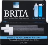 💧 4-pack brita water filter bottle replacement filters logo