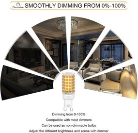 img 1 attached to 💡 Chandelier AGOTD - Dimmable Replacement with No Flicker