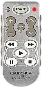 img 4 attached to 📱 CHUNGHOP L102 Learning Remote Control: TV/SAT/DVD/CBL/CD/DVB-T for Samsung LG Sony Philips Copy - Effortless Universal Control