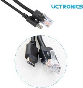 img 1 attached to UCTRONICS PoE Splitter USB-C 5V - Active PoE to USB-C Adapter: For Raspberry Pi 4, Google WiFi, Security Cameras, and More