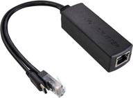 uctronics poe splitter usb-c 5v - active poe to usb-c adapter: for raspberry pi 4, google wifi, security cameras, and more logo