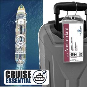 img 3 attached to 🧳 Convenient Holland America Luggage Holders for an Effortless Cruise Experience