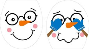 img 3 attached to Iconikal Новогоднее украшение из 2 предметов Snowman