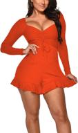 gemeiq sleeve clubwear bodycon jumpsuit women's clothing in jumpsuits, rompers & overalls logo