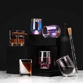 img 2 attached to 🍷 Corkcicle Stemless Double-Walled Glass Set of 2 - Crystal Clear: Ideal Wine-Enthusiast's Choice