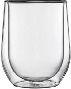 img 3 attached to 🍷 Corkcicle Stemless Double-Walled Glass Set of 2 - Crystal Clear: Ideal Wine-Enthusiast's Choice