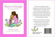 discovering strengths and inspiration with kristy sands mom is enough intuitive card deck логотип