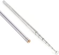 🔍 enhance your reception with the e-outstanding 2pcs am fm radio universal antenna, m3 female thread 7 section telescopic stainless steel replacement antenna aerial logo