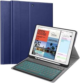 img 4 attached to Fintie Keyboard Case For IPad Pro 12 Tablet Accessories