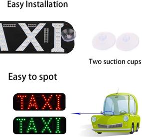 img 1 attached to Sdootauto Changeable Flashing Inverter Rideshare