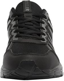 img 1 attached to Kitleler Athletic Running Sneakers Shoes - 661 Dark Men's Shoes: Enhance Your Performance!