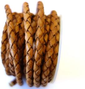 img 1 attached to Cords Craft Плетеный шнур из натуральной кожи