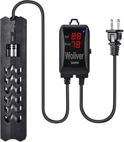 img 4 attached to Woliver Submersible Aquarium Heater - 200W, 300W, 500W, 800W Fast Heating with External Temperature Controller - Ideal for 26-211 Gallon Freshwater and Saltwater Tanks