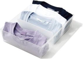 img 3 attached to 👚 Efficiently Organize Your T-Shirts and Underwear with the Like-It CS-P12 Drawer Organizer