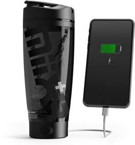 img 4 attached to PROMiXX MiiXR+ PLUS Electric Protein Shaker Bottle - Device-Charging Vortex Mixer for Smooth Shakes & Supplements, Shake Bottle Blender, Mixer Cup, 20oz Tritan (Stealth Black)