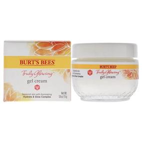 img 4 attached to Burt's Bees Восстанавливающий гель-крем: увлажняющий и 💦 сияющий увлажнитель для нормальной и комбинированной кожи, 1,8 жидк. унций.