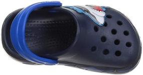 img 1 attached to 🐊 Crocs FLSharkLightsClog K Clog for Boys