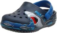 🐊 crocs flsharklightsclog k clog for boys logo