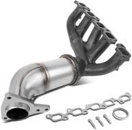 🚗 dna motoring factory style catalytic converter exhaust manifold replacement - oem-conv-yw-003 logo