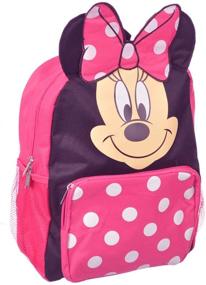 img 2 attached to Minnie Mouse Small Backpack: Perfect for Disney Fans on the Go!