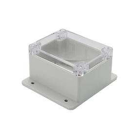 img 4 attached to Fielect Junction Box ABS Plastic Dustproof Waterproof IP67 Universal Electrical Project Enclosure With Transparent Clear Cover And Fixed Ear 4 Electrical