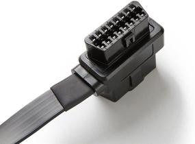 img 3 attached to 🔌 BBfly-A9 OBD2 16 Pin Splitter Extension Cable Adapter - 1 Male to 2 Female - 2FT/60CM Length