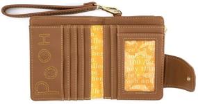 img 1 attached to Canvas Line Drawing Wristlet Wallet featuring Disney's Winnie the Pooh by Loungefly