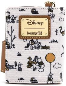 img 2 attached to Canvas Line Drawing Wristlet Wallet featuring Disney's Winnie the Pooh by Loungefly