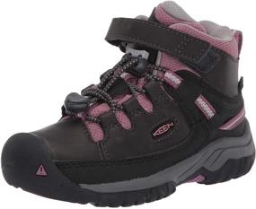 img 4 attached to Waterproof Mid-Height Hiking Boot for Unisex Kids by KEEN Targhee