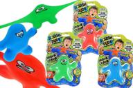 👾 stretchy toy monster dude squish and pull toys (3 pack bulk) by ja-ru: fun stress relievers for kids and adults! perfect party favors - stretch toys for boys and girls item #3410-3p логотип