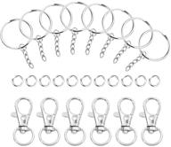 swivel clasps lanyard rings chain logo