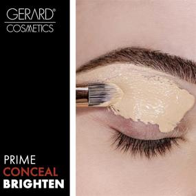 img 2 attached to Gerard Cosmetics Чистый Канвас Фейр Консилер и База для глаз: Праймер и база для теней, не поддающиеся размазыванию, произведены в США, вегетарианская формула, не тестируются на животных